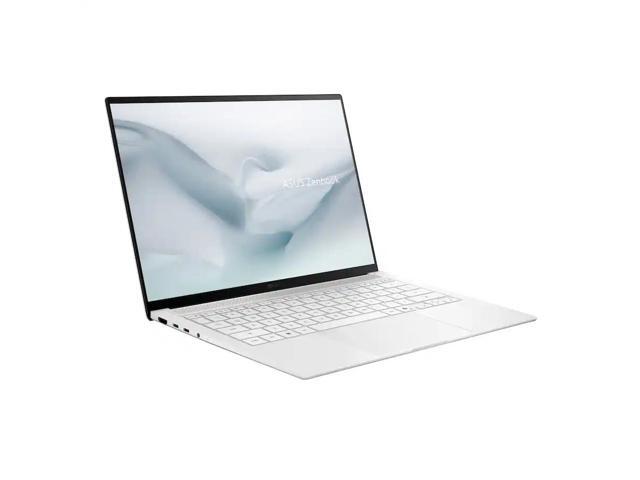 ASUS - Zenbook S14 14" OLED 3K Touch Screen - Copliot+ PC - Intel Core Ultra 9 Processor - 32GB RAM - 1TB SSD - Scandinavian White - image 2