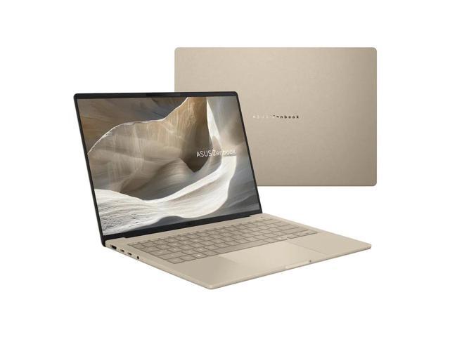 ASUS - Zenbook A14 14” OLED 2K Display - Copilot+ PC - Snapdragon X2 Elite - 16GB RAM - 512GB SSD - Zabriskie Beige - image 4