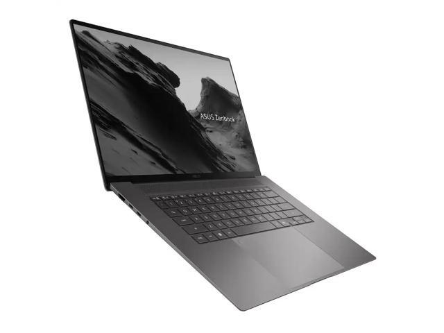 ASUS - Zenbook S16 16" 3K OLED Touch Screen Laptop - Copilot+ PC - AMD Ryzen AI 9 465 - 32GB RAM - 1TB SSD - Antrim Gray - image 3
