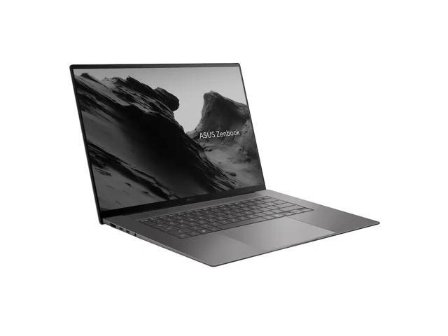 ASUS - Zenbook S16 16" 3K OLED Touch Screen Laptop - Copilot+ PC - AMD Ryzen AI 9 465 - 32GB RAM - 1TB SSD - Antrim Gray - image 2