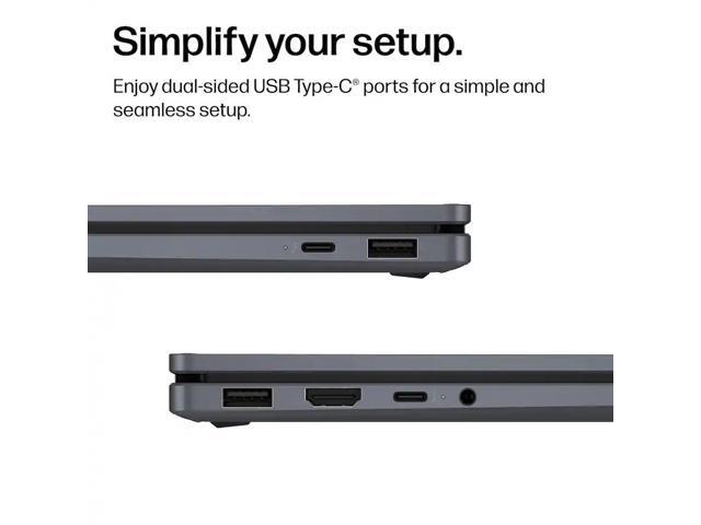HP - OmniBook X Flip 2-in-1 - 16" 2K OLED Touchscreen Laptop - Intel Core Ultra 7 (2026) - 16GB Memory - 1TB SSD - Copilot+ - Eclipse Gray - image 3