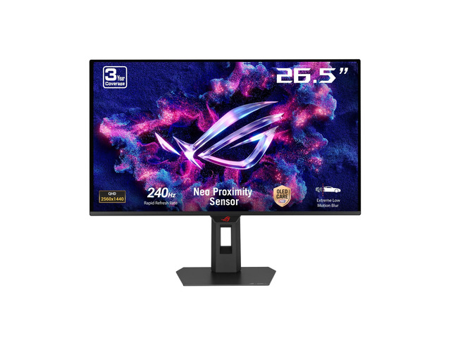 ASUS ROG Strix OLED 27' 1440P Gaming Monitor (XG27AQDMESZ) - QHD, QD-OLED, 240Hz, 0.03ms