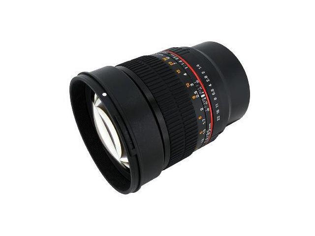 Rokinon 85mm f/1.4 AS IF UMC Lens for Micro Four Thirds Mount #85M-MFT