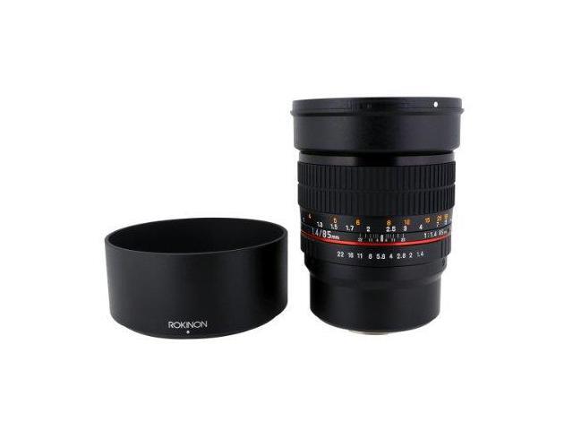 Rokinon 85mm f/1.4 AS IF UMC Lens for Micro Four Thirds Mount #85M-MFT