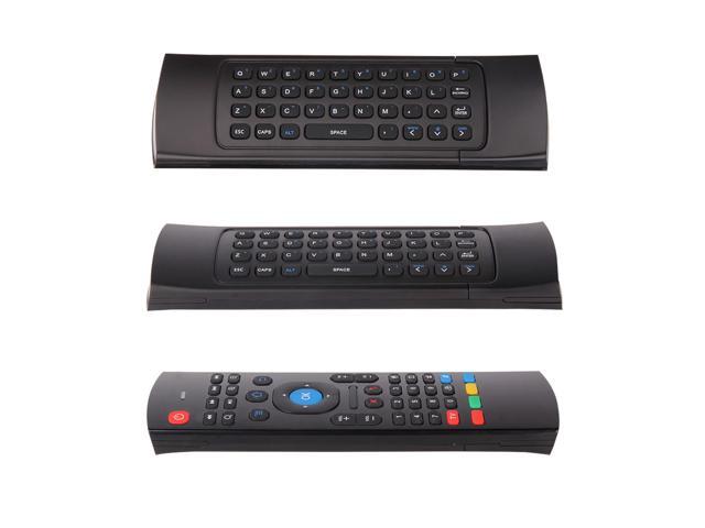 1 Set 2.4G Mini Wireless Remote Control Full Keyboard & TV Remote Air Mouse with USB Receiver For XBMC Android TV Box Mini PC