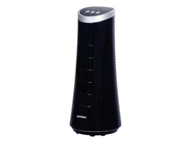Optimus F-7345BK 12 Desktop Ultraslim Oscillating Tower Fan (Black)