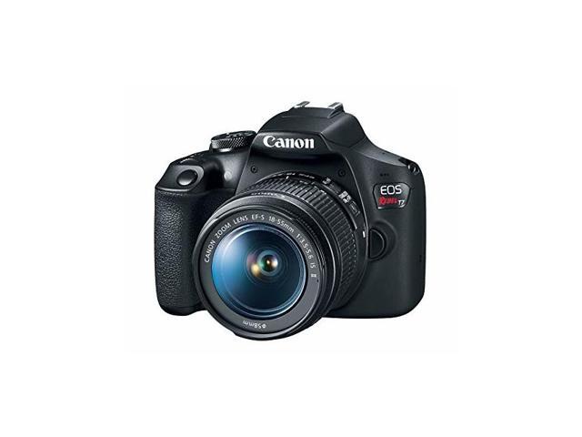 Canon - EOS Rebel T7 DSLR Video Camera with 18-55mm Lens - Black - image 11