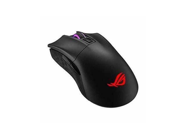 ASUS ROG Gladius II Wireless Optical Ergonomic FPS Gaming Mouse Featuring 16000 DPI Optical, 50G Acceleration, 400 IPS Sensor, Swappable Omron...