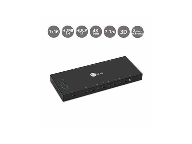 SIIG 1x16 HDMI Splitter with 3D and 4Kx2K CEH24Q11S1 - image 4