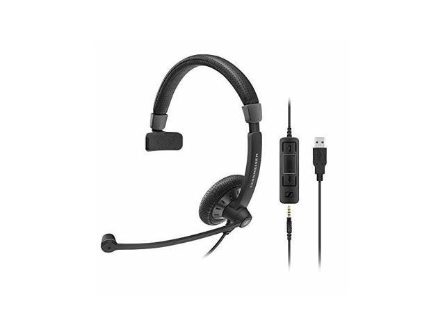 Epos SC 45 USB MS (1000634) - Single-Sided Business Headset For Skype for Business, Mobile Phone, Tablet, Softphone, and PC HD Sound &...