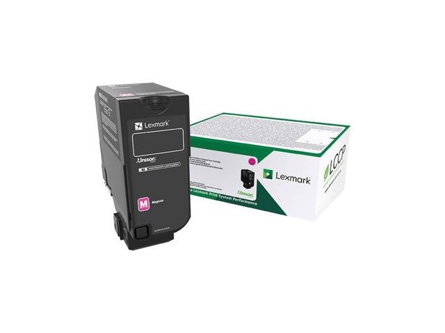 Lexmark 74C0HMG TAA High Yield Return Program Toner Cartridge - Magenta
