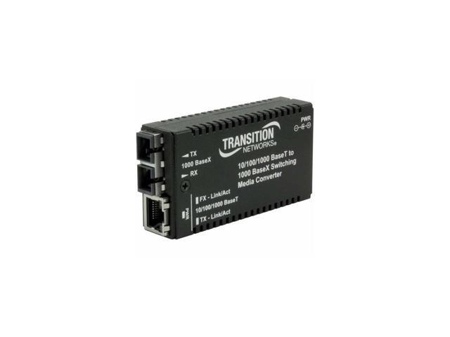 Transition Networks Mini Gigabit Ethernet Media Converter