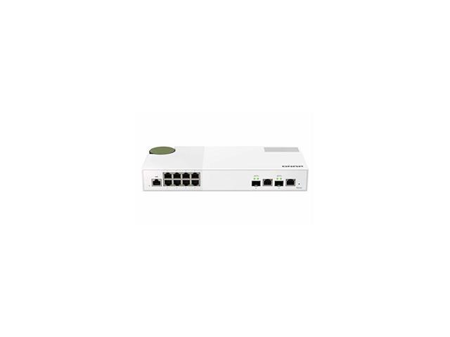QNAP QSW-M2108-2C 10-Port Managed Switch w/ 10GbE SFP+ Combo Ports