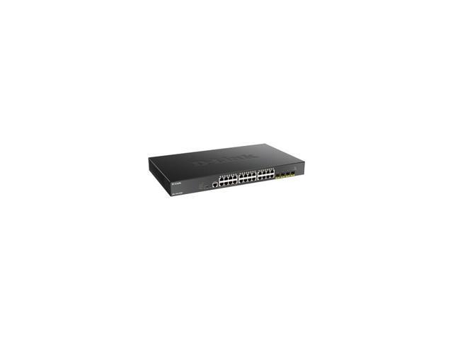 D-Link 28-Port 10-Gigabit Smart Managed PoE Switch DGS125028XMP6KV