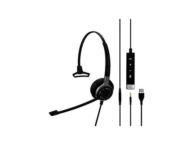 EPOS Sennheiser SC 635 USB (507254) - Single-Sided Business Headset UC Optimized and Skype for Business Certified For Mobile Phone, Tablet,...