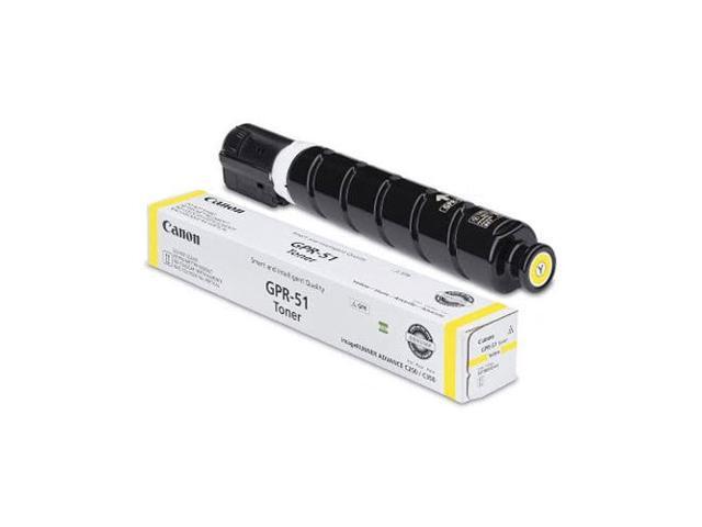 Canon GPR-51 8519B003 ImageRunner Advance C250 C255 C256 C350 C355 C356 Toner Cartridge (Yellow) in Retail Packaging