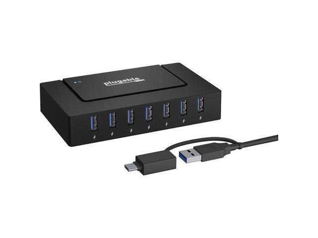 Plugable 7 Port USB Charging Hub for Laptops with USB-C or USB 3.0 - image 9
