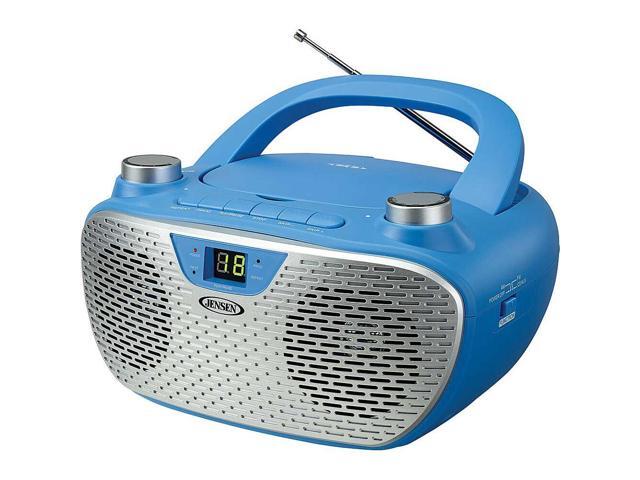 Jensen Bluetooth MP3 Boombox Blue CD-485-BL - image 3
