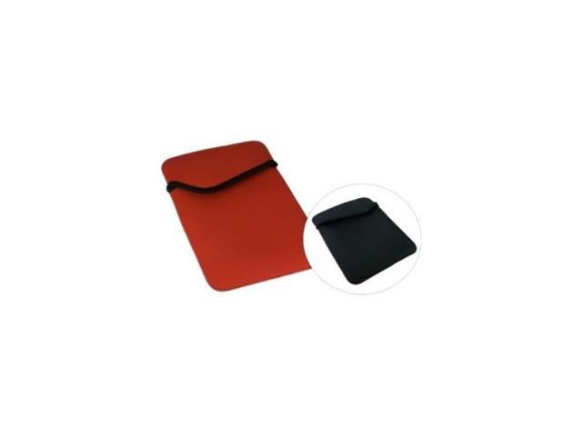 QVS IC-RB QVS Carrying Case (Sleeve) for iPad, Tablet - Red, Black - Scratch Resistant Interior - Nylon