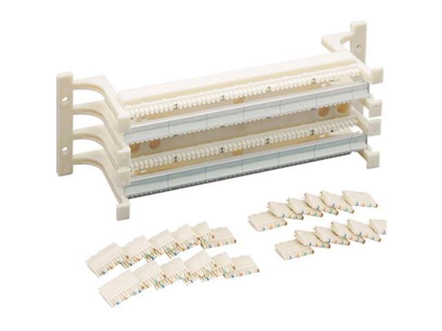 ICC IC110W1004 110-Punchdown Wiring Block Kit; Wall Mount, 100-Pair