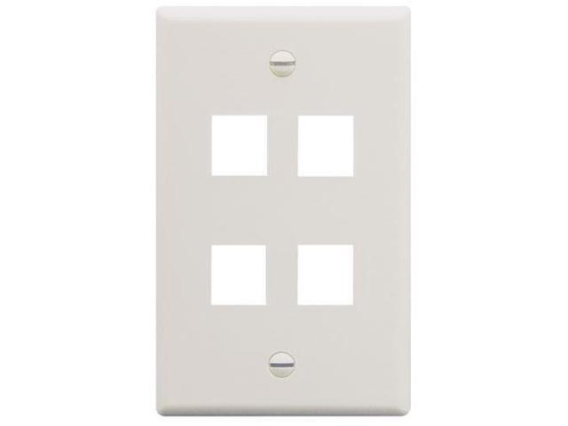 Photos - Chandelier / Lamp ICC FACE-4-WH IC107F04WH - 4Port Face White 