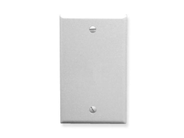 Photos - Chandelier / Lamp ICC Flush Wall Plate Blank WHITE -IC630EB0WH 
