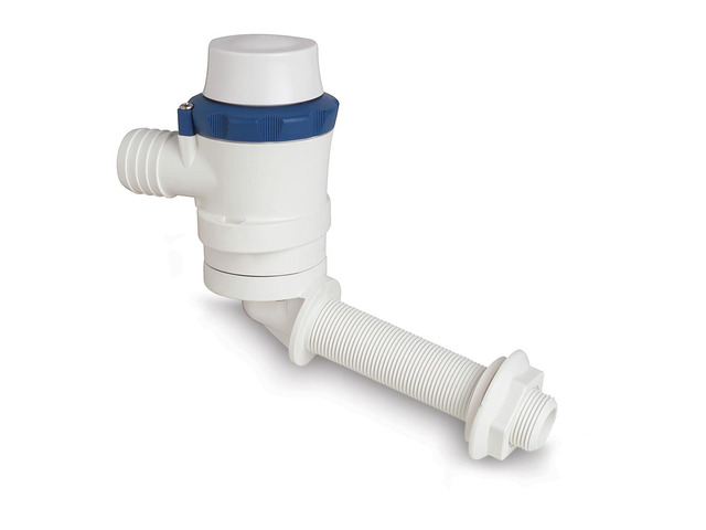 SHURFLO PIRNAHA 800 ANGLED PORT LIVEWELL PUMP 12VDC 3/4' 357-114-10