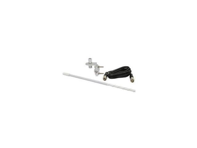 ROADPRO R RP-83W 3 STANDARD SERIES MIRROR MOUNT FIBERGLASS CB ANTENNA KIT WHITE