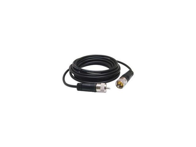 ROADPRO R RP-9CC 9 CB ANTENNA COAX CABLE WITH PL-259 CONNECTORS BLACK