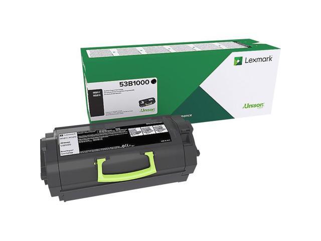 MS817, MS818 RETURN PROGRAM TONER