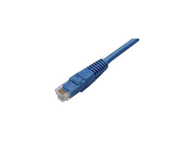 Black Box EVNSL641-0025 CAT6 550MHz Stranded Ethernet Patch Cable - Unshielded, PVC, Snagless Boots, Straight-Pinned, Blue, 25 ft.