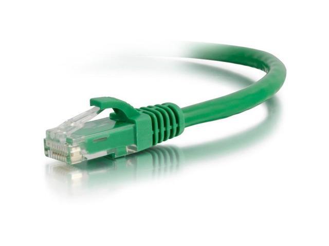 C2G 50779 1 ft. Cat6a Snagless Unshielded (UTP) Ethernet Network Patch Cable - Green