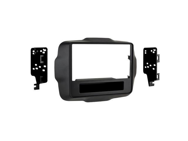 Metra - Dash Kit for Select 2015-2021 Jeep Renegade DIN DDIN - Black - image 4