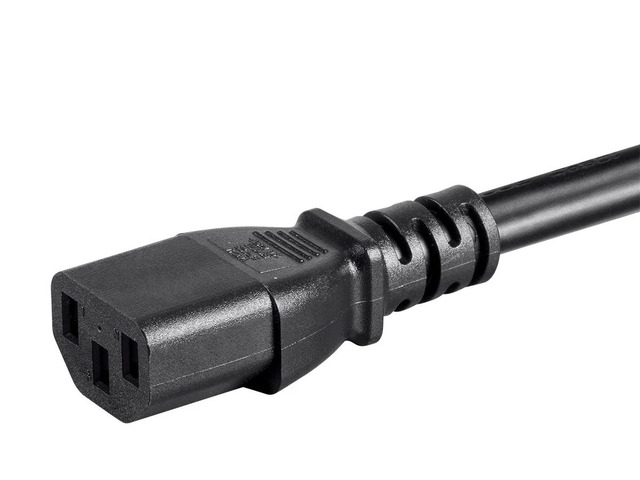 Monoprice 3ft 14AWG Power Cord for PDU, 15A (IEC-320-C13 to IEC-320-C20)