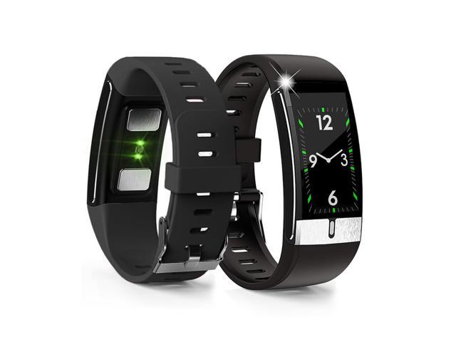 Fitness Tracking SmartWatch and Bracelet - Heart Rate Sensor & Electrocardiogram (ECG) - Blood Pressure/O2 & Body Temp Monitor