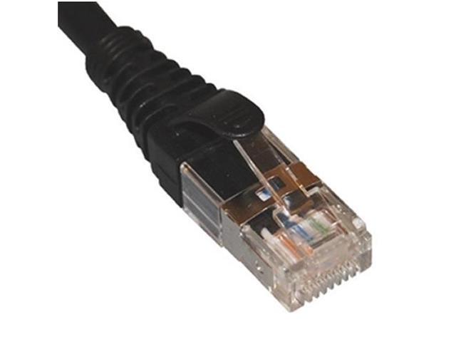 PATCH CORD, CAT 6A, FTP, 15 FT, BK