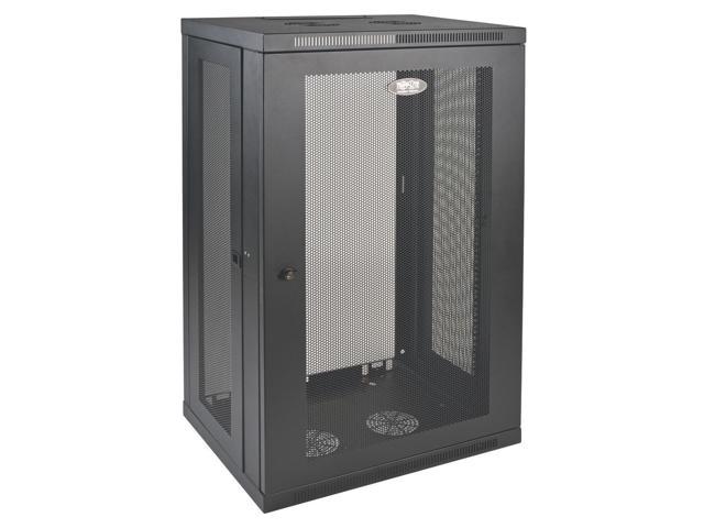 Tripp Lite 21U Low-Profile Switch-Depth Wall-Mount Rack Enclosure Server Cabinet (SRW21U)