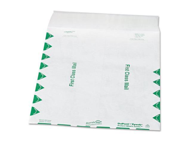 Survivor Tyvek USPS First Class Mailer 9 1/2 x 12 1/2 White 100/Box R1530