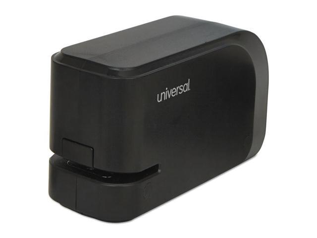 Electric Half-Strip Stapler w/Staple Channel Release, 20-Sheet Cap., Black