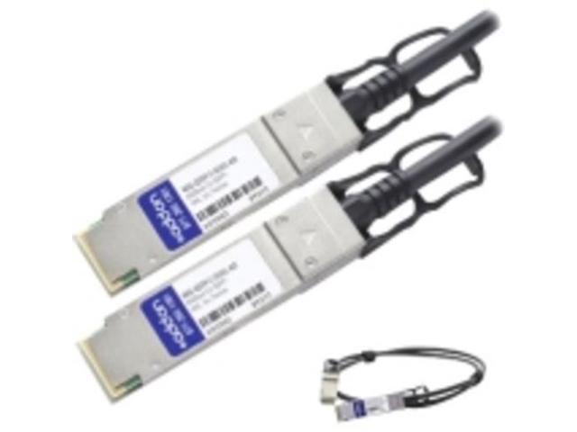 Brocade (Formerly) 40G-QSFP-C-0101 Compatible TAA Compliant 40GBase-CU QSFP+ to QSFP+ Direct Attach