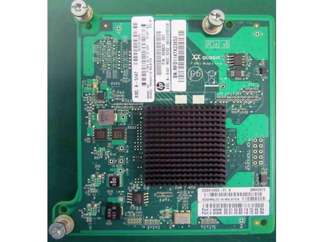 HP 656452-001 Qmh2572 8Gb Fiber Channel Mezzanine Host Bus Adapter