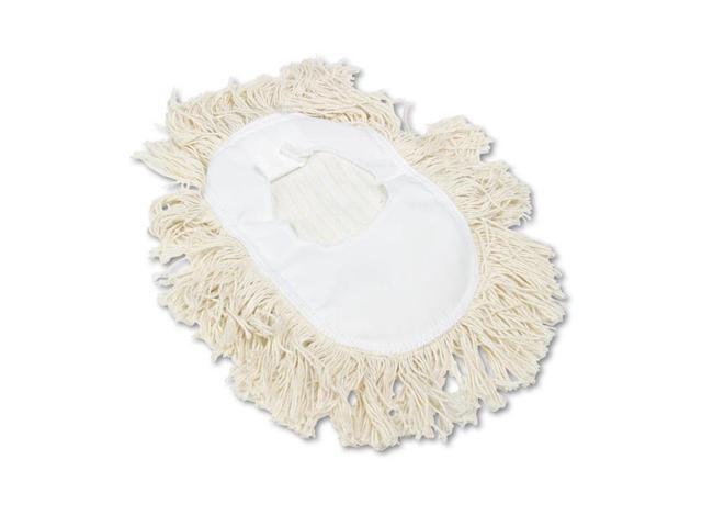 Boardwalk Wedge Dust Mop Head Cotton 17 1/2l x 13 1/2w White 1491
