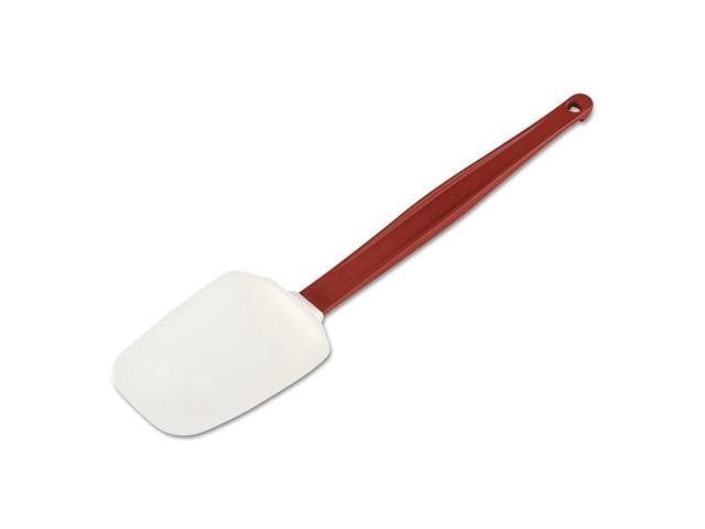 Red/White Rubbermaid Commercial Products FG196700RED 13 1/2-Inch High Heat Spoon Scraper