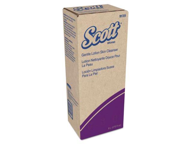 Scott 91721 Lotion Hand Soap Cartridge Refill, Pink, Floral Scent, 8 Liters, 2/Carton