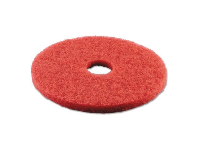 Standard 18-Inch Diameter Buffing Floor Pads, Red BWK4018RED