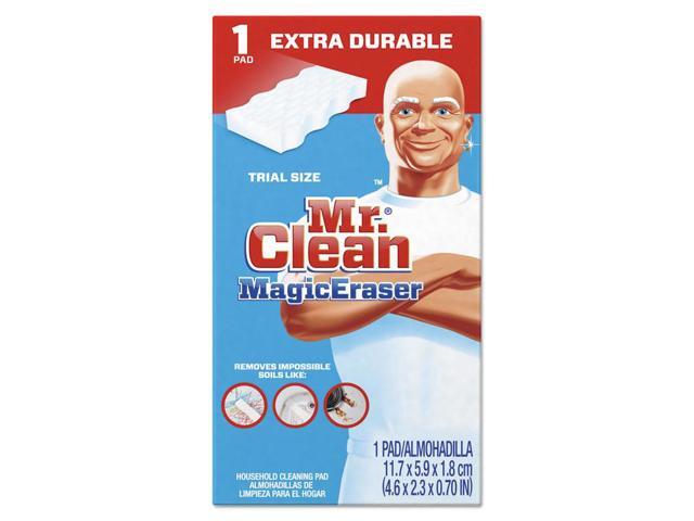 Mr. Clean 16449, Magic Eraser Extra Power, 4 3/5' x 2 2/5', 7/10' Thick, White, 30/Carton