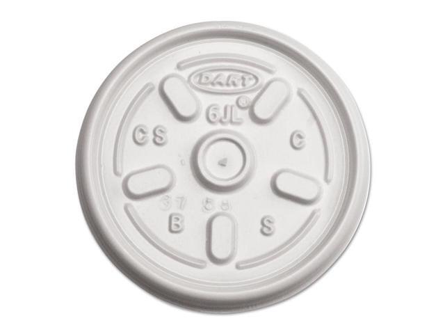 Plastic Lids, for 6 oz. Hot/Cold Foam Cups, Vented