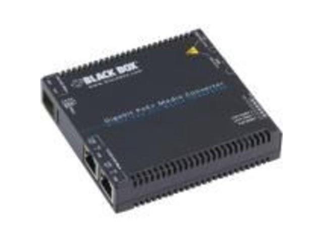 Gigabit PoE+ Media Converter, 10/100/1000BASE-T to SFP
