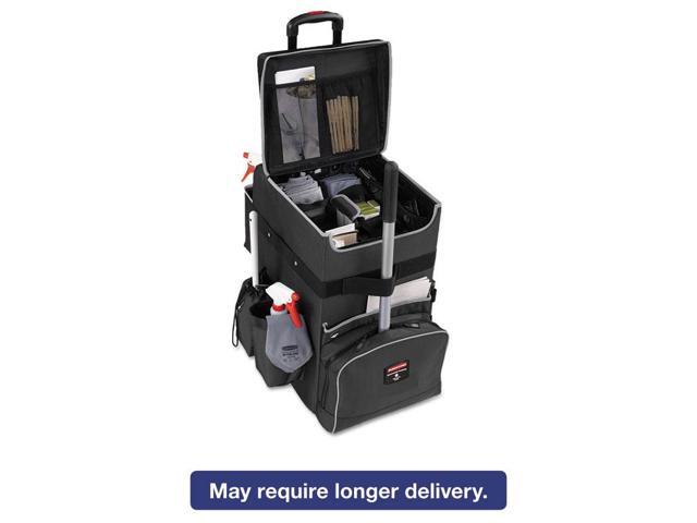Rubbermaid 1902465 14-1/4 in. x 16-1/2 in. x 25 in. Executive Quick Cart (Gray)
