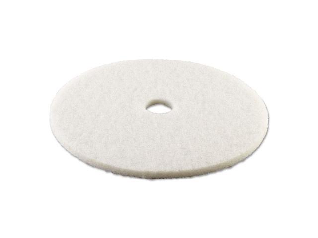 Standard 24-Inch Diameter Polishing Floor Pads, White BWK4024WHI